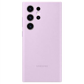 Samsung telefoonhoesje Silicone Case Galaxy S23 Ultra (Lavendel)