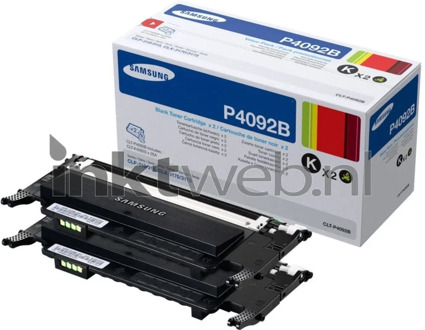 Samsung Tonercartridge Samsung CLT-P4092B zwart 2x