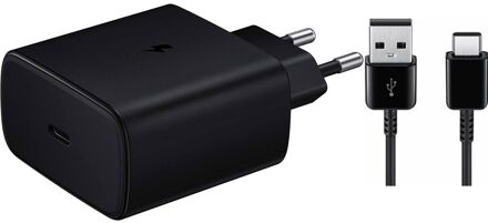 Samsung USB-A Adapter met kabel 15W Super Fast Charging - Black