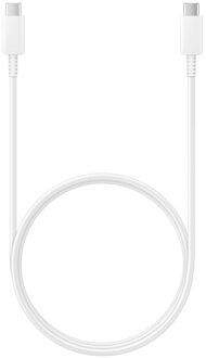 Samsung USB-C Kabel / USB-C naar USB-C kabel, 1m, 45W Oplader Wit