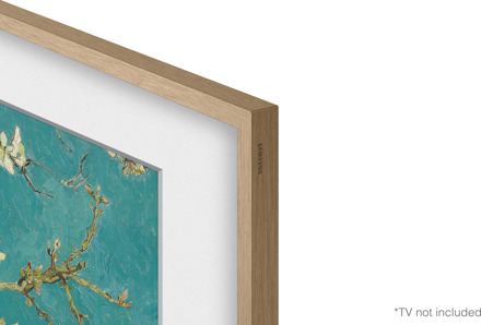 Samsung Verwisselbare lijst 32 inch The Frame Modern - Teakhout look (2024/2023) Beige