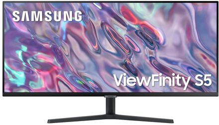 Samsung ViewFinity S5 LS34C500GAUXEN Monitor Zwart