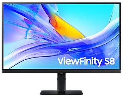 Samsung ViewFinity S8 LS27D800UAUXEN Monitor Zwart