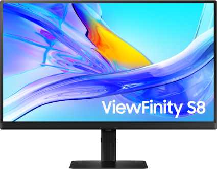 Samsung ViewFinity S8 LS27D800UAUXEN Monitor Zwart