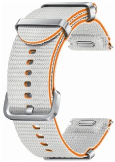 Samsung Watch7 Athleisure Band (M/L) Wearable bandje Zilver