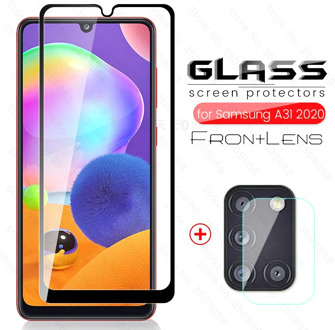 samsunq a 31 glass 2-in-1 protective camera glass for samsung galaxy a31 2020 screen protector film cam steklo sm-a315f/ds 6.4''
