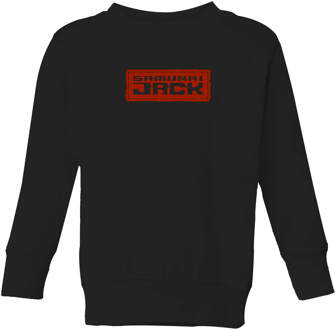 Samurai Jack Classic Logo Kids' Sweatshirt - Black - 134/140 (9-10 jaar) - Zwart