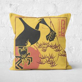 Samurai Jack Jack Vs Aku Square Cushion - 50x50cm - Soft Touch