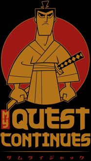 Samurai Jack My Quest Continues Men's T-Shirt - Black - XL Zwart