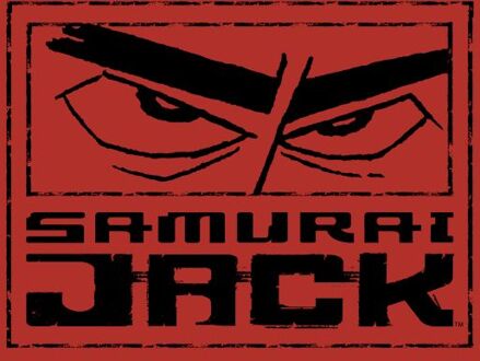 Samurai Jack Stylised Logo Men's T-Shirt - Red - S Rood