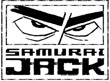 Samurai Jack Stylised Logo Men's T-Shirt - White - 5XL Wit