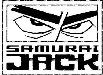 Samurai Jack Stylised Logo Women's T-Shirt - White - M Wit