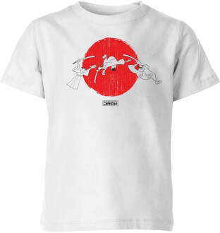 Samurai Jack Sunrise Kids' T-Shirt - White - 146/152 (11-12 jaar) Wit - XL