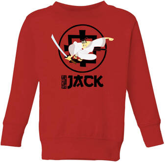 Samurai Jack They Call Me Jack Kids' Sweatshirt - Red - 146/152 (11-12 jaar) Rood - XL
