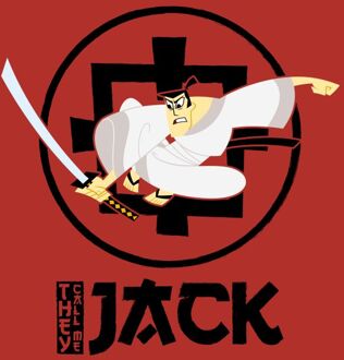 Samurai Jack They Call Me Jack Men's T-Shirt - Red - S Rood