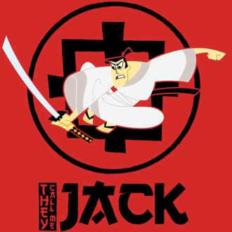 Samurai Jack They Call Me Jack Sweatshirt - Red - S Rood