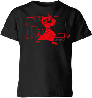 Samurai Jack Way Of The Samurai Kids' T-Shirt - Black - 110/116 (5-6 jaar) - Zwart