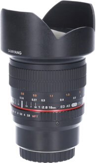 Samyang Tweedehands Samyang 10mm f/2.8 ED AS NCS CS Micro 4/3 CM5686 Zwart
