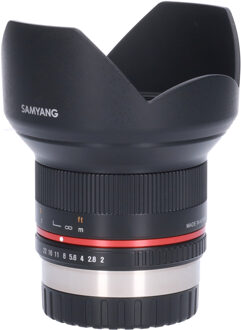 Samyang Tweedehands Samyang 12mm f/2.0 NCS CS Fuji X- Zwart CM0768