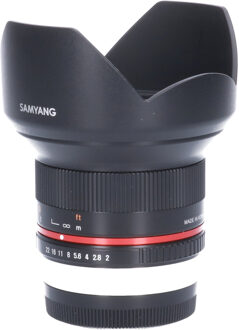 Samyang Tweedehands Samyang 12mm f/2.0 NCS CS Fuji X- Zwart CM7079