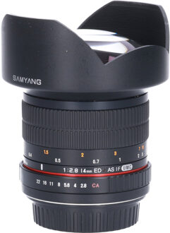 Samyang Tweedehands Samyang 14mm f/2.8 ED AS IF UMC Canon AE CM2430 Zwart