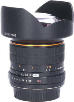 Samyang Tweedehands Samyang 14mm f/2.8 ED AS IF UMC Canon CM3340 Zwart