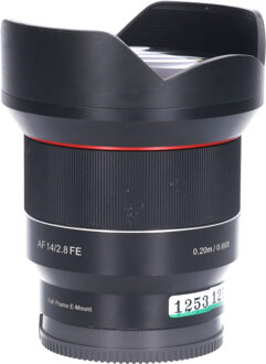 Samyang Tweedehands Samyang AF 14mm f/2.8 Sony FE CM1253 Zwart
