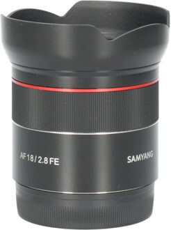 Samyang Tweedehands Samyang AF 18mm f/2.8 Sony FE CM6039 Zwart
