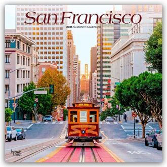 San Francisco 2026 Square Flap Calendar - Browntrout Wandkalender - Browntrout Publishers