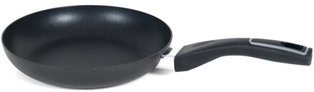 San Ignacio Koekenpan Gusto - D22 cm - anti-aanbak laag - hapjespan - zwart - aluminium