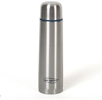 San Ignacio Thermosfles - 350 ml - RVS - zilver - isoleerkan