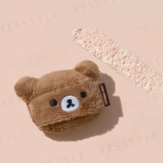 San-X Rilakkuma Chairoikoguma Airy Powder Puff 1 pc