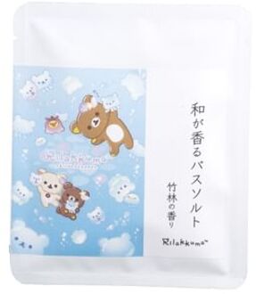 San-X Rirakkuma Japanese Scented Bath Salt Bamboo Grove - 40g