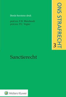 Sanctierecht Derde Herziene Druk - F.W. Bleichrodt
