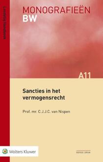 Sancties in het vermogensrecht - Boek C.J.J.C. van Nispen (9013144772)