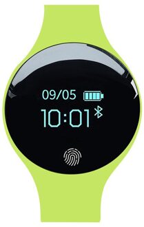Sanda Bluetooth Smart Horloge Voor Ios Android Mannen Vrouwen Sport Intelligente Stappenteller Fitness Armband Horloges Voor Iphone Klok Mannen D01 groen