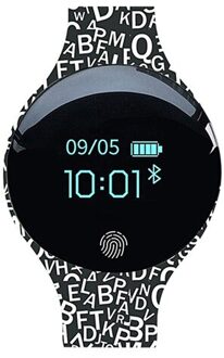 Sanda Bluetooth Smart Horloge Voor Ios Android Mannen Vrouwen Sport Intelligente Stappenteller Fitness Armband Horloges Voor Iphone Klok Mannen D02 brief