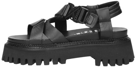 sandaal GROOV-Y SANDAL BUCKLE BLACK