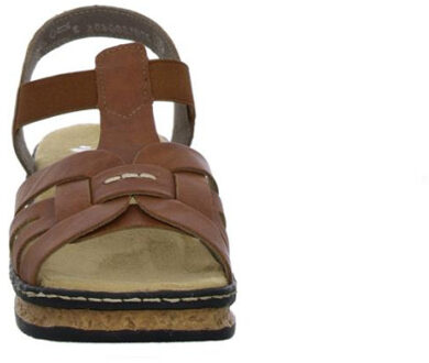 sandaal Rieker , Bruin , Dames - 42 Eu,41 EU
