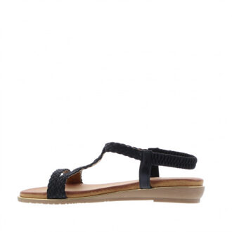 Sandalen 108106 - maat 38 Zwart