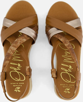 Sandalen cognac Leer - 37