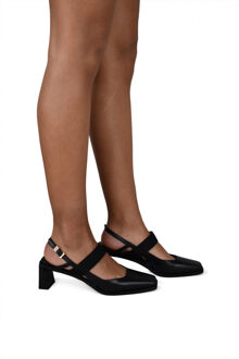 Sandalen Geitenleer Zwart