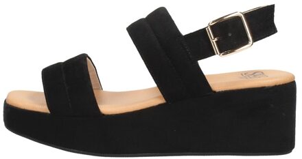 Sandalen Hak Zwart - 36