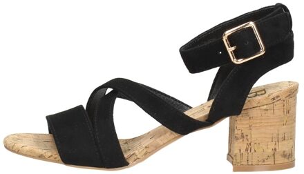 Sandalen Hak Zwart - 37