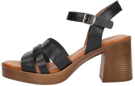 Sandalen Hak Zwart - 37