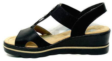 Sandalen Hak Zwart - 37