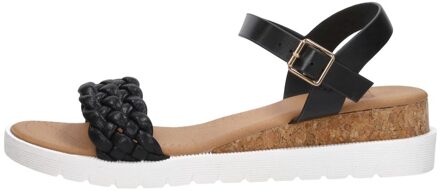 Sandalen Hak Zwart - 39