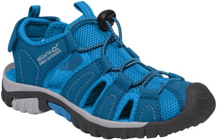 Sandalen - Maat 28 - Unisex - blauw/ zwart/ licht grijs