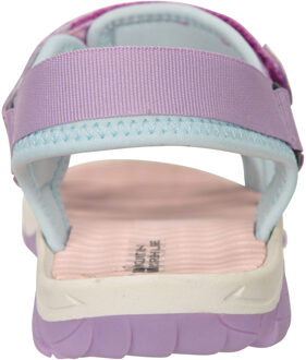 Sandalen met 3 drukknopen voor kinderen/Kinderen (Paars) - EU 30 / UK 12