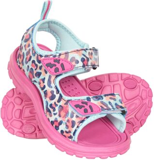 Sandalen met dierenprint voor meisjes (Roze) - EU 23 / UK 6